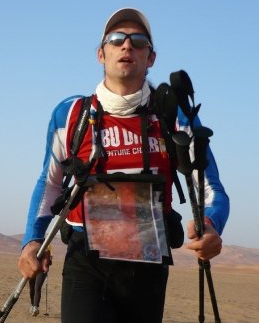 Daniel Sardan la Abu Dhabi Adventure Challenge